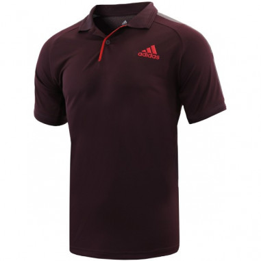 Polo ADIDAS Homme Barricade Tsonga Bordeaux AH...