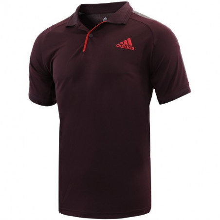 Polo ADIDAS Homme Barricade Tsonga Bordeaux AH 2017