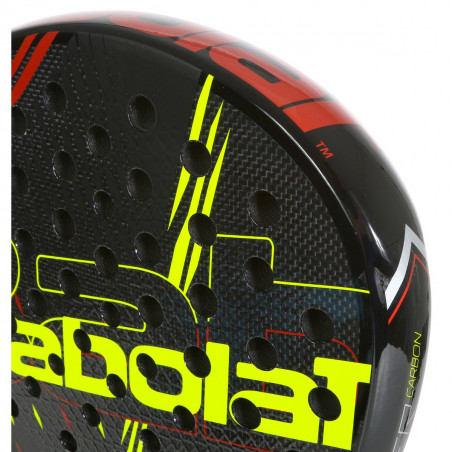 Raquette Padel BABOLAT Viper Carbon Noir / Ocre / Jaune 2020