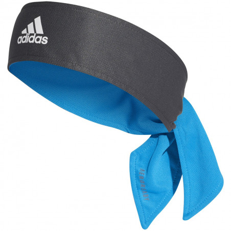 Bandeau ADIDAS TEN AEROREADY Réversible Noir / Bleu PE 2020