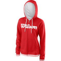 Veste à capuche WILSON Femme Zippée W Team Script Hoody...