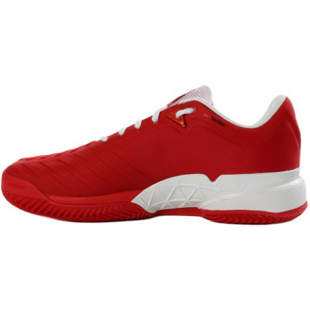 Chaussures ADIDAS Homme Barricade Clay Terre Battue Rouge PE 2018