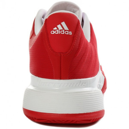 Chaussures ADIDAS Homme Barricade Clay Terre Battue Rouge PE 2018