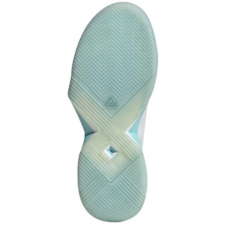 Chaussures ADIDAS Femme Adizero Ubersonic 3w x PARLEY Bleu Océan / Blanc PE 2019