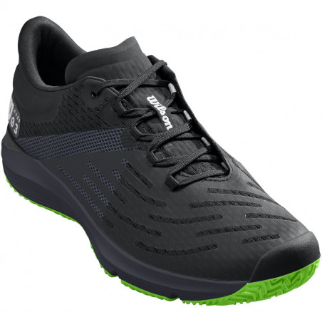 Chaussures WILSON Homme KAOS 3.0 Noir / Vert PE 2020