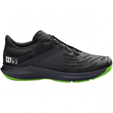 Chaussures WILSON Homme KAOS 3.0 Noir / Vert PE...