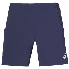 Short ASICS Homme Tennis 7" Bleu PE 2019