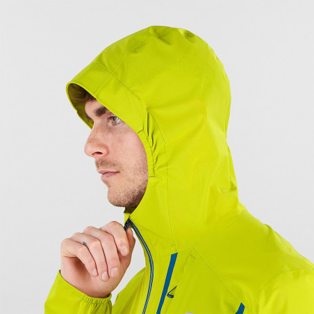 Veste Running SALOMON Homme Bonatti PRO Jaune Citronelle AH 2019