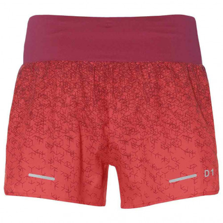 Short Running ASICS Femme 3.5" PRINT Flash Corail / Prune PE 2019