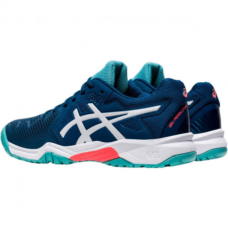 Chaussures ASICS Junior Garçon Gel-Resolution 8 GS Marine / Bleu  PE 2020