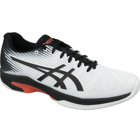 Chaussures ASICS Homme Solution Speed FF Blanc / Noir AH 2019