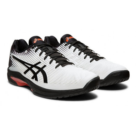 Chaussures ASICS Homme Solution Speed FF Blanc / Noir AH 2019