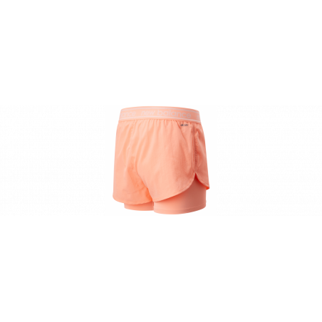 Short Running NEW BALANCE Femme RELENTLESS 4in2 Corail PE 2020