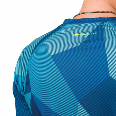 T-Shirt Running RAIDLIGHT Homme TECHNICAL SS Top Bleu 2020