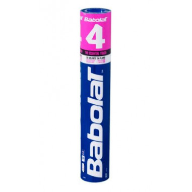Boite de 12 Volants Plumes Badminton BABOLAT 4...