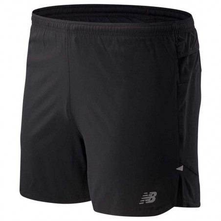 Short Running NEW BALANCE Homme IMPACT RUN 5IN Noir PE 2020