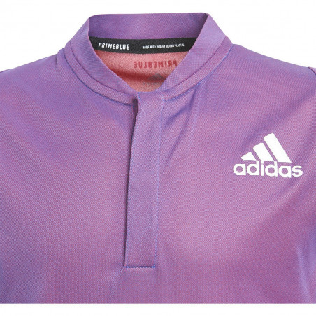 Polo ADIDAS Garçon ROLAND GARROS Bordeaux 2021