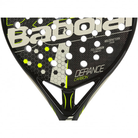 Raquette Padel BABOLAT Defiance Carbon Noir / Jaune 2020