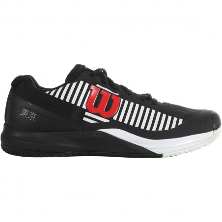 Chaussures WILSON Homme Rush Pro 3.0 TOKYO Noir / Rouge / Blanc AH 2020