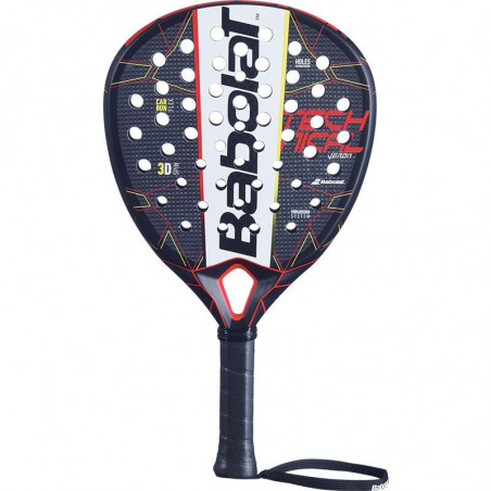 Raquette Padel BABOLAT TECHNICAL VERON Noir / Rouge / Jaune (355 g) 2020