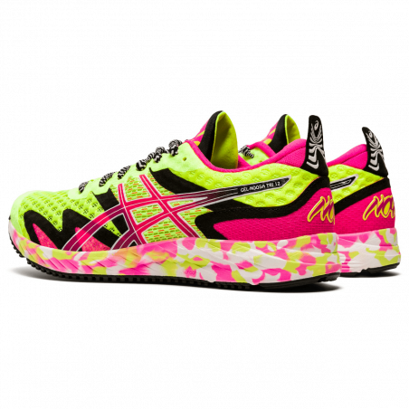 Chaussures Running ASICS Femme NOOSA TRI 12 Jaune / Rose AH 2020