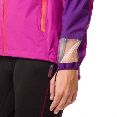 Veste Running RAIDLIGHT Femme Imperméable RESPONSIVE M Pourpre / Fushia PE 2020