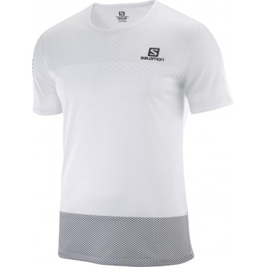 T-Shirt Running SALOMON Homme SENSE TEE Blanc /...