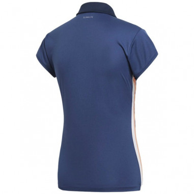 Polo ADIDAS Femme Club 3-STRIPES Bleu PE 2018