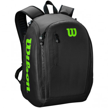 Sac à dos WILSON Tour Backpack Noir / Vert 2021