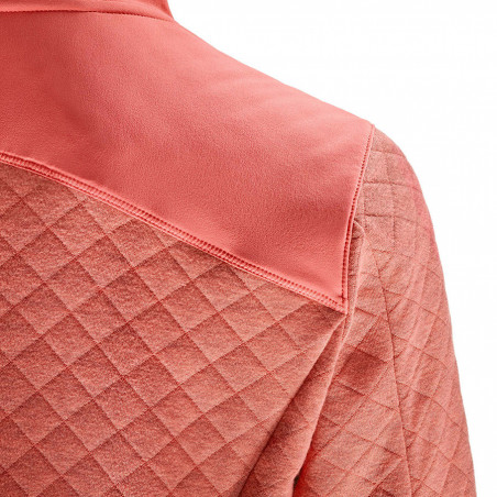 Veste Running SALOMON Femme Elevate FZ Midlayer W Rose AH 2018