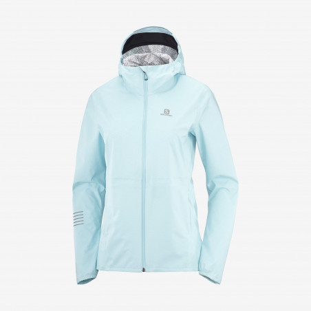 Veste Running SALOMON Femme Bonatti WP Jacket W Bleu AH 2021
