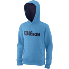 Veste à capuche WILSON Garçon Junior Script Cotton Bleu /...