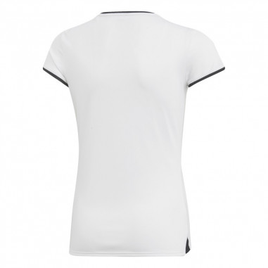 T-Shirt ADIDAS Fille G Club Blanc / Noir PE 2019