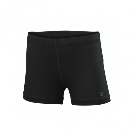 Short WILSON Fille G COMPRESSION Noir