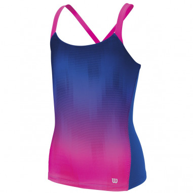 Débardeur WILSON Fille G Print Tank Bleu / Rose...