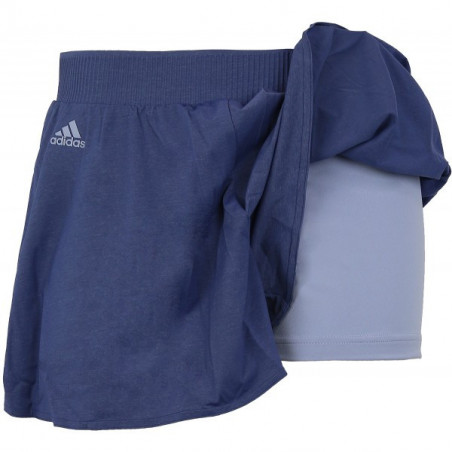 Jupe-Short ADIDAS Femme avec shorty MELBOURNE Bleu PE 2018