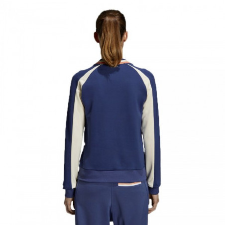 Veste zippée ADIDAS Femme Roland Garros Bleu PE 2018