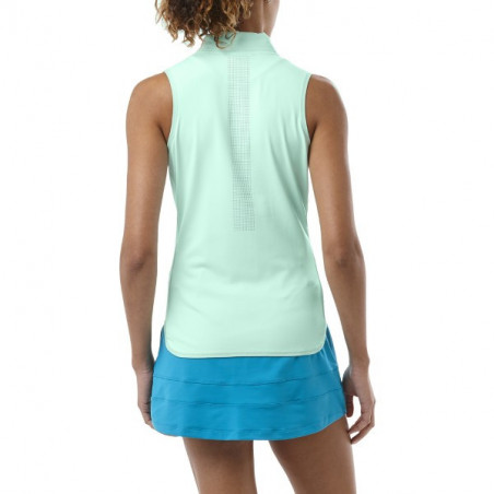 Veste ASICS Femme Sans Manche Vert Clair AH 2017