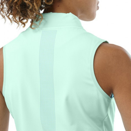 Veste ASICS Femme Sans Manche Vert Clair AH 2017