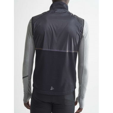 Veste sans manche Running CRAFT Homme Zippée...
