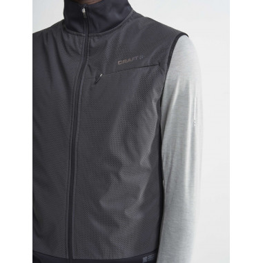 Veste sans manche Running CRAFT Homme Zippée...