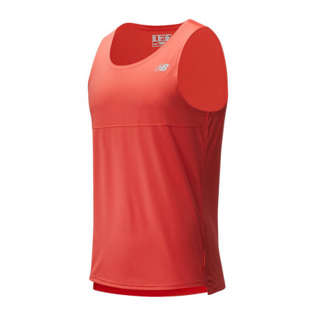 Débardeur Running NEW BALANCE Homme Accelerate Singlet Orange 2020