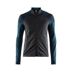 Veste Running CRAFT Homme Urban Run Fuseknit Noir / Bleu...
