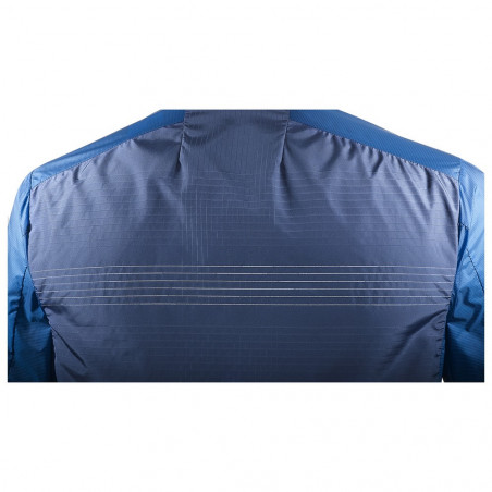 Veste Running SALOMON Homme Fast Wing Aero M Myconos Bleu AH 2017