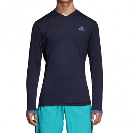 T-Shirt Manches Longues ADIDAS Homme UV Protect LS Noir AH 2018