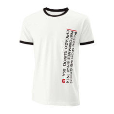 T-Shirt WILSON Homme M Since 1914 Blanc / Noir 2020