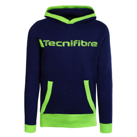 Veste à capuche TECNIFIBRE Femme Lady Hoodie Navy / Vert 2019