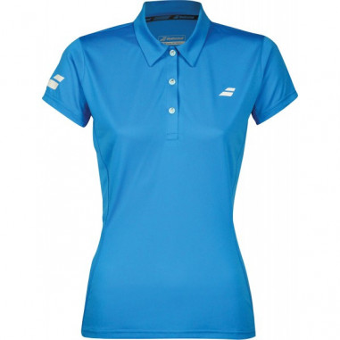 Polo BABOLAT Femme Core Club Polo W Bleu PE 2018