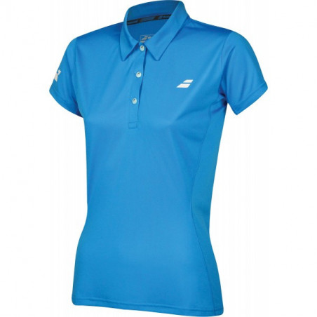 Polo BABOLAT Femme Core Club Polo W Bleu PE 2018