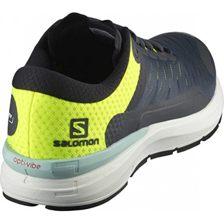 Chaussures Running SALOMON SONIC 3 Confidence Noir / Jaune / Bleu Ciel AH 2020
